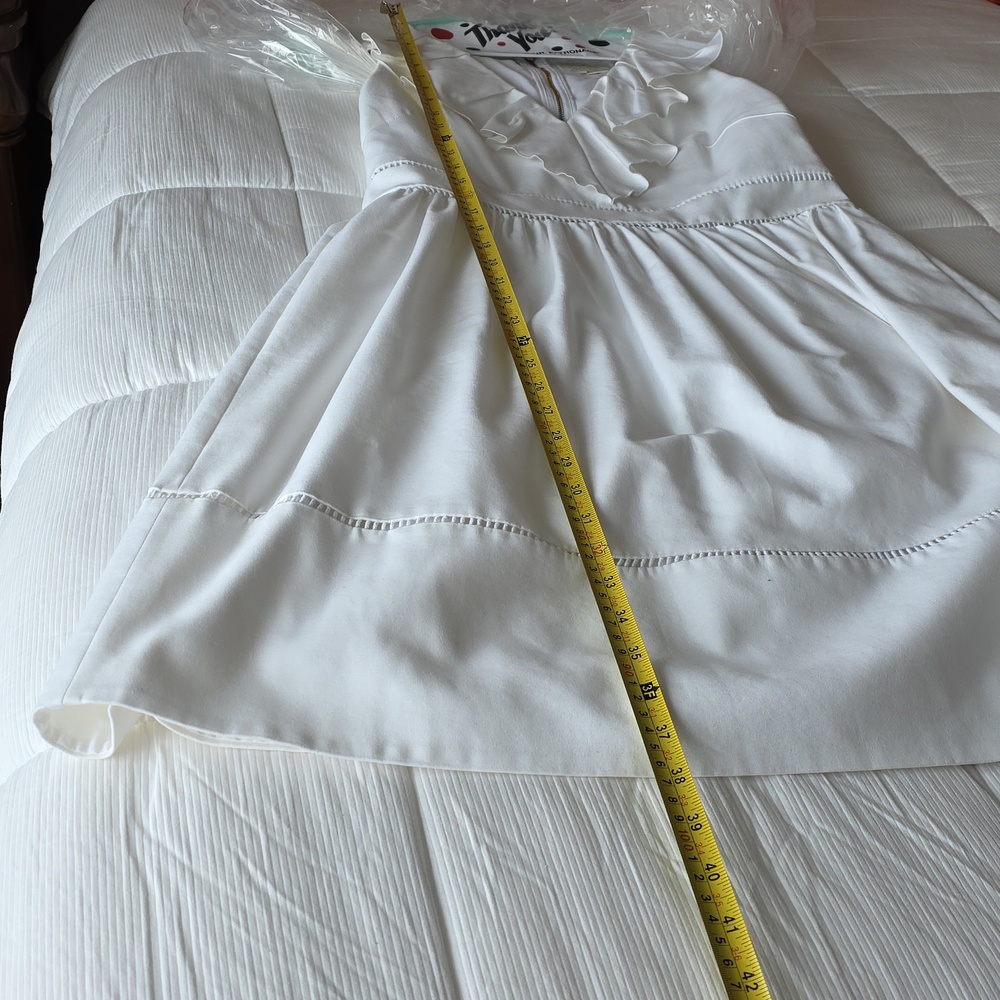 Kate Spade white dress size 12 - Picture 12 of 12